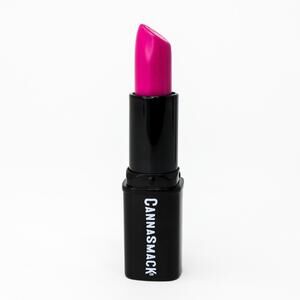CannaSmack Mineral Lipstick - Vibrant Magenta Pink - Creamy Hydrating Texture